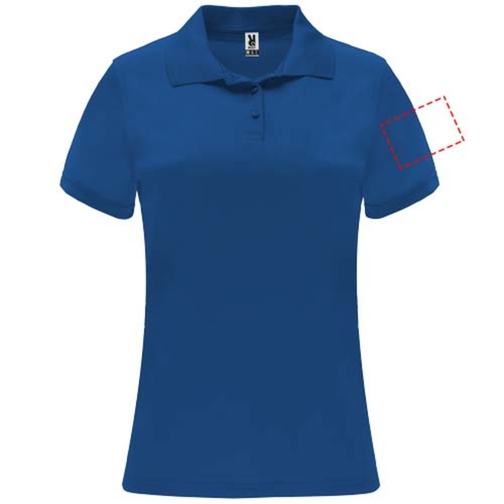 Monzha Sport Poloshirt Für Damen , royal, Piqué Strick 100% Polyester, 150 g/m2, 2XL, , Bild 25
