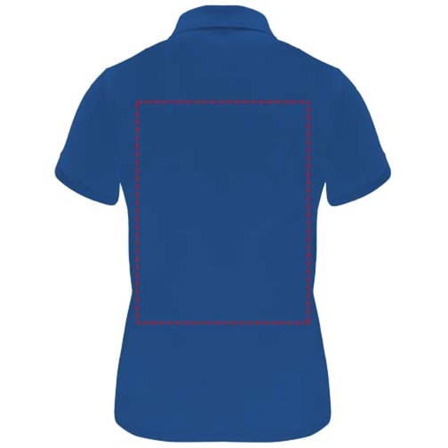 Monzha Sport Poloshirt Für Damen , royal, Piqué Strick 100% Polyester, 150 g/m2, 2XL, , Bild 13