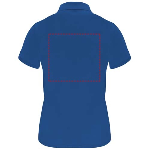 Monzha Sport Poloshirt Für Damen , royal, Piqué Strick 100% Polyester, 150 g/m2, 2XL, , Bild 14