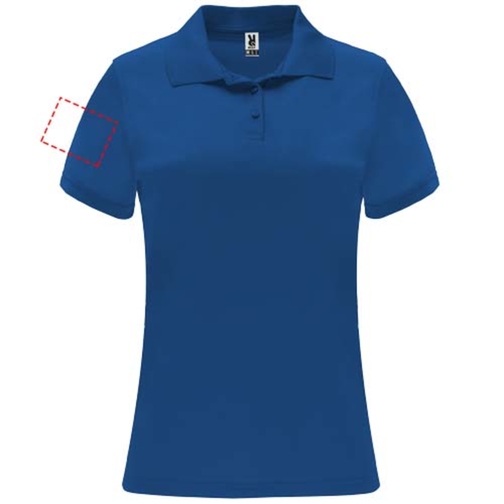 Monzha kortermet teknisk polo for dame, Bilde 25