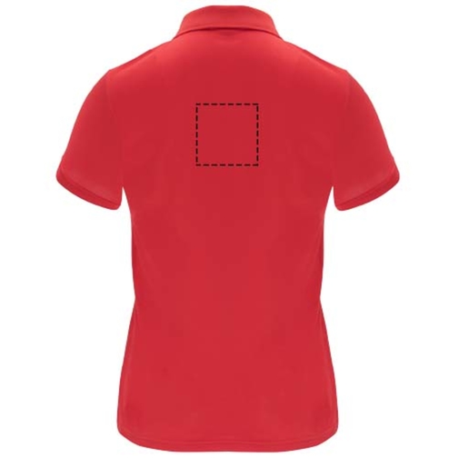 Monzha Sport Poloshirt Für Damen , rot, Piqué Strick 100% Polyester, 150 g/m2, 2XL, , Bild 23