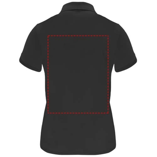 Monzha Sport Poloshirt Für Damen , schwarz, Piqué Strick 100% Polyester, 150 g/m2, 2XL, , Bild 22