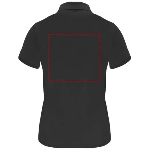 Monzha Sport Poloshirt Für Damen , schwarz, Piqué Strick 100% Polyester, 150 g/m2, 2XL, , Bild 23