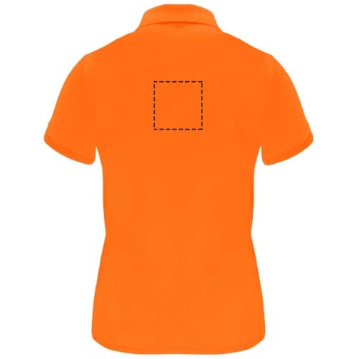 Monzha Sport Poloshirt Für Damen , fluor orange, Piqué Strick 100% Polyester, 150 g/m2, 2XL, , Bild 19