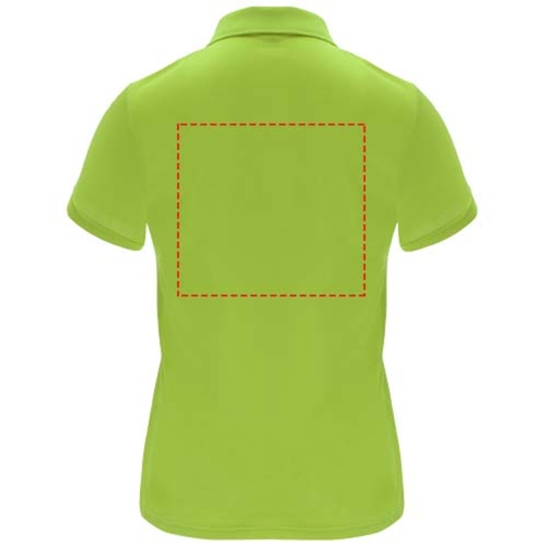 Monzha Sport Poloshirt Für Damen , lime / green lime, Piqué Strick 100% Polyester, 150 g/m2, L, , Bild 8