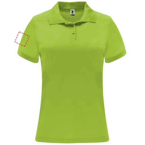 Monzha Sport Poloshirt Für Damen , lime / green lime, Piqué Strick 100% Polyester, 150 g/m2, S, , Bild 17