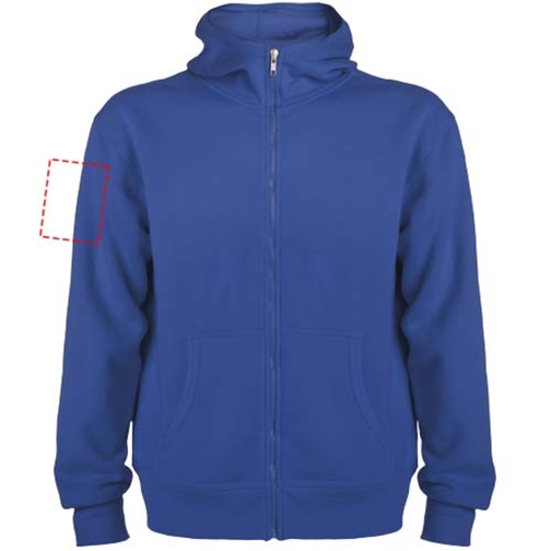 Montblanc bluza unisex z kapturem z suwakiem na całej długości, Obraz 24