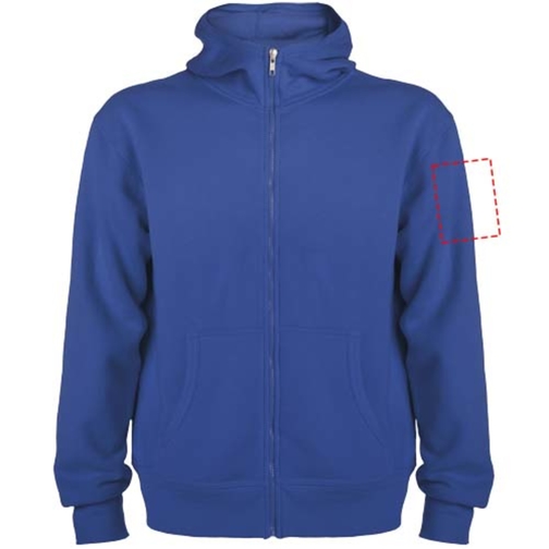 Montblanc bluza unisex z kapturem z suwakiem na całej długości, Obraz 23