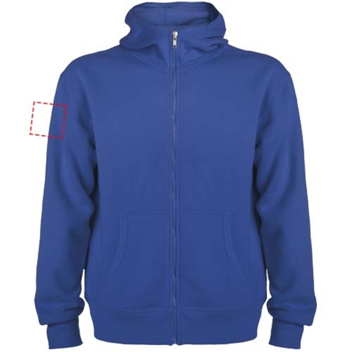 Montblanc bluza unisex z kapturem z suwakiem na całej długości, Obraz 10