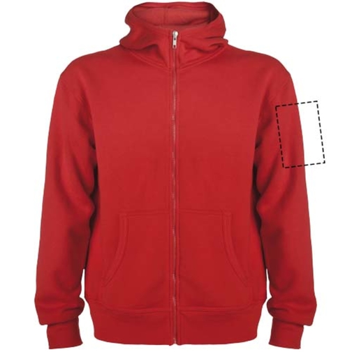 Montblanc bluza unisex z kapturem z suwakiem na całej długości, Obraz 27
