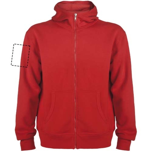 Montblanc bluza unisex z kapturem z suwakiem na całej długości, Obraz 21