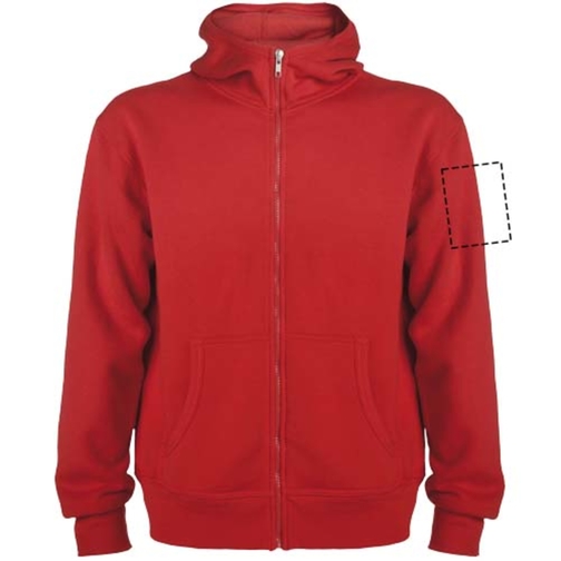 Montblanc bluza unisex z kapturem z suwakiem na całej długości, Obraz 20