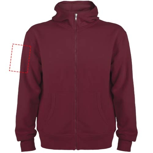 Montblanc bluza unisex z kapturem z suwakiem na całej długości, Obraz 15