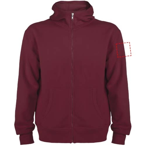 Montblanc bluza unisex z kapturem z suwakiem na całej długości, Obraz 9
