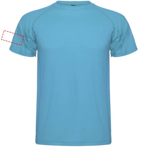 T-shirt sport Montecarlo maille piquée à manches courtes pour homme, Image 9