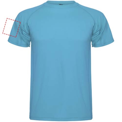T-shirt sport Montecarlo maille piquée à manches courtes pour homme, Image 10