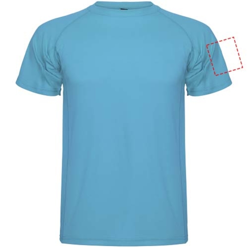 T-shirt sport Montecarlo maille piquée à manches courtes pour homme, Image 9