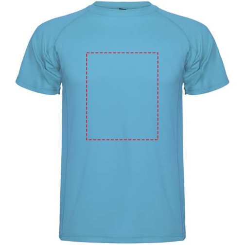 T-shirt sport Montecarlo maille piquée à manches courtes pour homme, Image 7