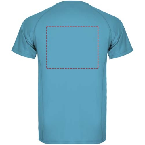T-shirt sport Montecarlo maille piquée à manches courtes pour homme, Image 8