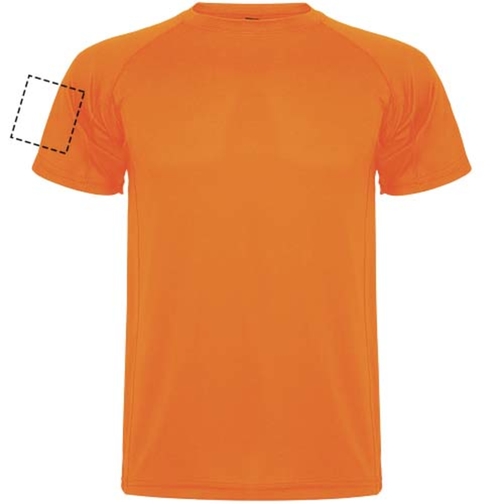 T-shirt sportiva da uomo a maniche corte Montecarlo, Immagine 9
