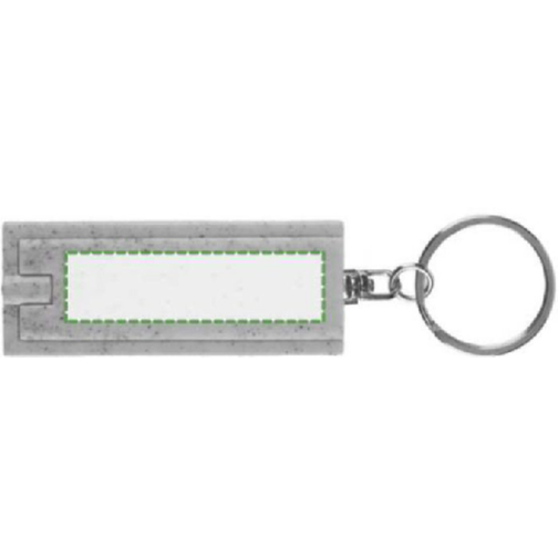 Porte-clés torche en paille de blé Günter, Image 5