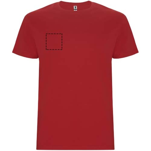 Stafford T-Shirt Für Kinder , rot, Single jersey Strick 100% Baumwolle, 190 g/m2, 11/12, , Bild 6