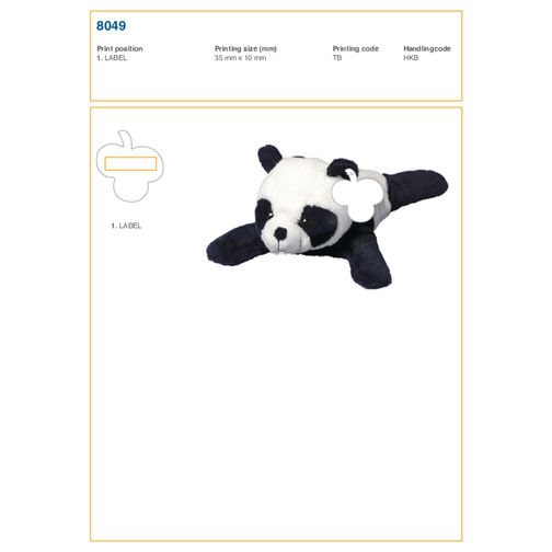 Peluche Panda Leila, Image 2