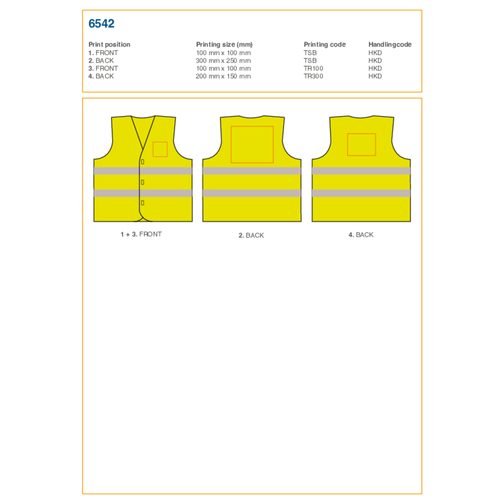 Gilet de sécurité Clara, Image 2