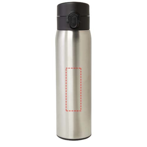 Sika 450 Ml RCS-zertifizierte Isolierflasche Aus Recyceltem Edelstahl , silber, Recycled stainless steel, Recycelter PP Kunststoff, 6,90cm x 21,40cm x 6,90cm (Länge x Höhe x Breite), Bild 9