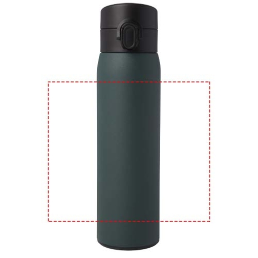 Sika 450 Ml RCS-zertifizierte Isolierflasche Aus Recyceltem Edelstahl , waldgrün, Recycled stainless steel, Recycelter PP Kunststoff, 6,90cm x 21,40cm x 6,90cm (Länge x Höhe x Breite), Bild 7