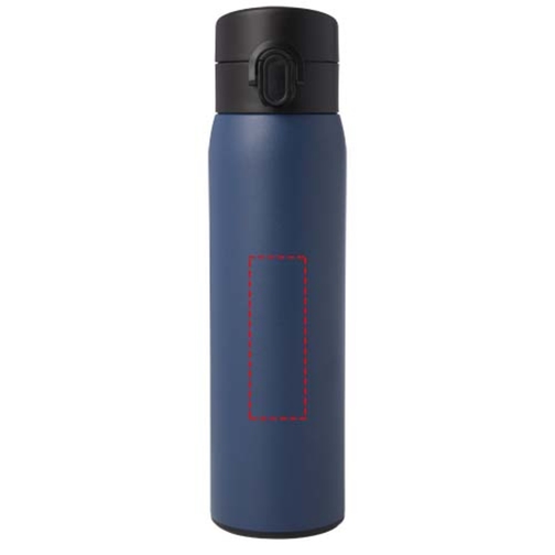 Sika 450 Ml RCS-zertifizierte Isolierflasche Aus Recyceltem Edelstahl , ozeanblau, Recycled stainless steel, Recycelter PP Kunststoff, 6,90cm x 21,40cm x 6,90cm (Länge x Höhe x Breite), Bild 8