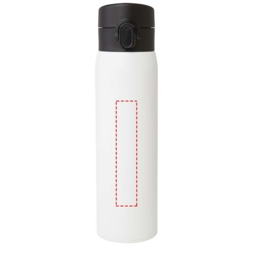 Sika 450 Ml RCS-zertifizierte Isolierflasche Aus Recyceltem Edelstahl , weiß, Recycled stainless steel, Recycelter PP Kunststoff, 6,90cm x 21,40cm x 6,90cm (Länge x Höhe x Breite), Bild 7