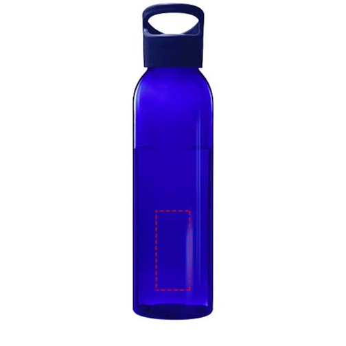 Sky  650 Ml Sportflasche Aus Recyceltem Kunststoff , blau, Recycelter PET Kunststoff, Recycelter PP Kunststoff, 6,75cm x 25,40cm x 6,75cm (Länge x Höhe x Breite), Bild 7