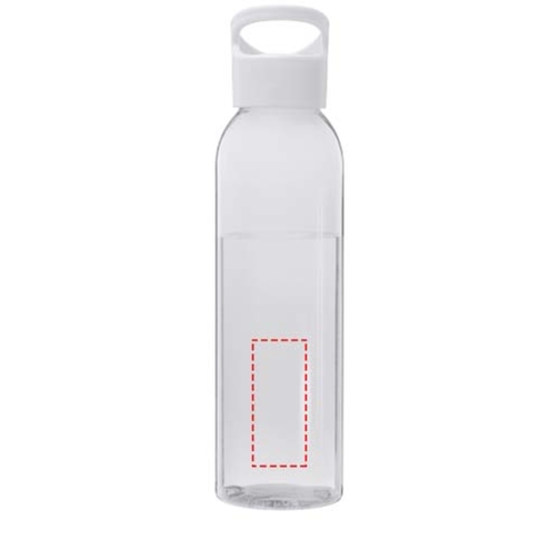 Sky  650 Ml Sportflasche Aus Recyceltem Kunststoff , weiss, Recycelter PET Kunststoff, Recycelter PP Kunststoff, 6,75cm x 25,40cm x 6,75cm (Länge x Höhe x Breite), Bild 8