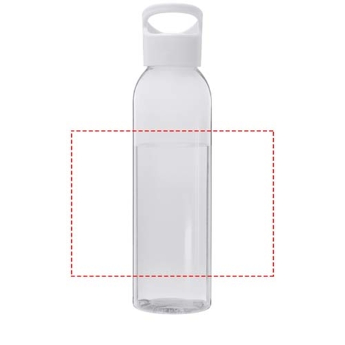 Sky  650 Ml Sportflasche Aus Recyceltem Kunststoff , weiss, Recycelter PET Kunststoff, Recycelter PP Kunststoff, 6,75cm x 25,40cm x 6,75cm (Länge x Höhe x Breite), Bild 7