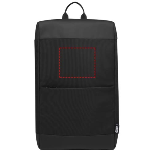 Rise plecak na laptopa o przekątnej 15,6 cali z tworzywa sztucznego pochodzącego z recyclingu z ce, Obraz 7