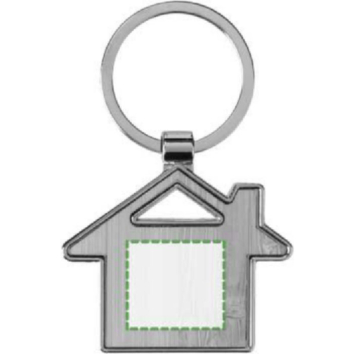 Porte-clés en zinc et bambou Bernd, Image 6