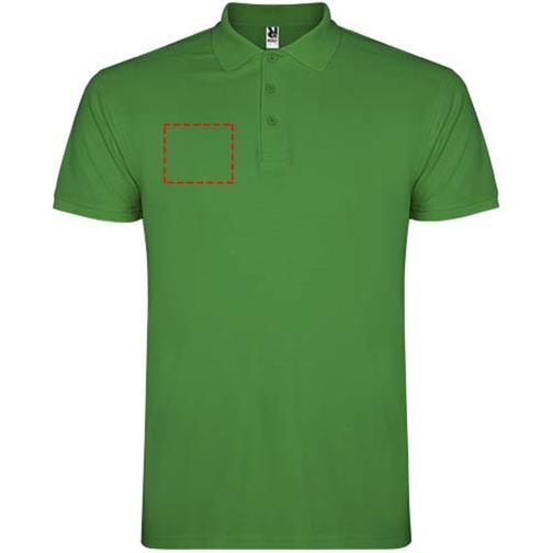 Star Poloshirt Für Kinder , tropical green, Piqué Strick 100% Baumwolle, 200 g/m2, 11/12, , Bild 20