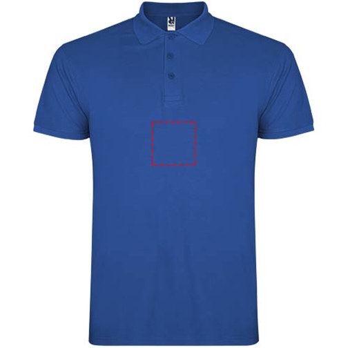 Star Poloshirt Für Kinder , royal, Piqué Strick 100% Baumwolle, 200 g/m2, 11/12, , Bild 12