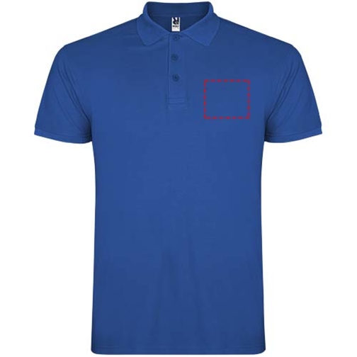 Star Poloshirt Für Kinder , royal, Piqué Strick 100% Baumwolle, 200 g/m2, 11/12, , Bild 17