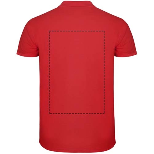 Star Poloshirt Für Kinder , rot, Piqué Strick 100% Baumwolle, 200 g/m2, 11/12, , Bild 5