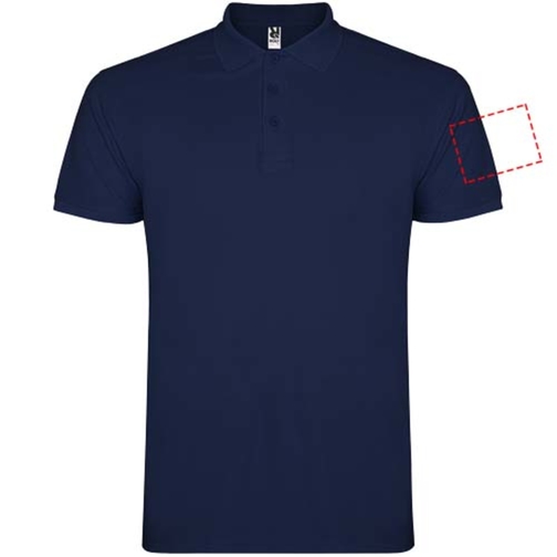 Star Poloshirt Für Kinder , navy blue, Piqué Strick 100% Baumwolle, 200 g/m2, 11/12, , Bild 16