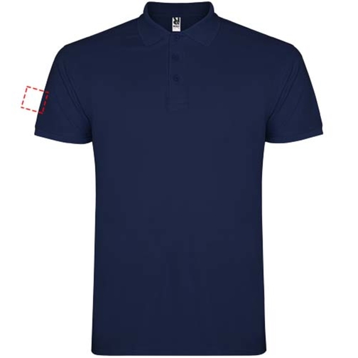 Star Poloshirt Für Kinder , navy blue, Piqué Strick 100% Baumwolle, 200 g/m2, 11/12, , Bild 21