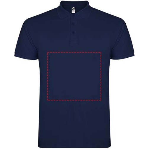 Star Poloshirt Für Kinder , navy blue, Piqué Strick 100% Baumwolle, 200 g/m2, 11/12, , Bild 23