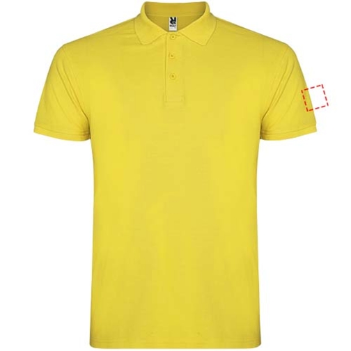 Star Poloshirt Für Kinder , gelb, Piqué Strick 100% Baumwolle, 200 g/m2, 11/12, , Bild 22