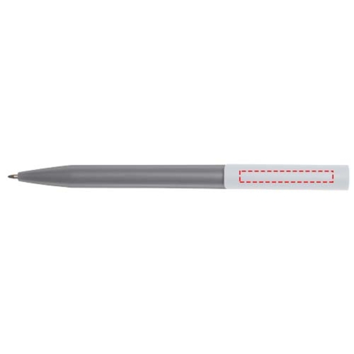 Unix Kugelschreiber Aus Recyceltem Kunststoff , grau, Recycelter ABS Kunststoff, 13,90cm (Länge), Bild 5