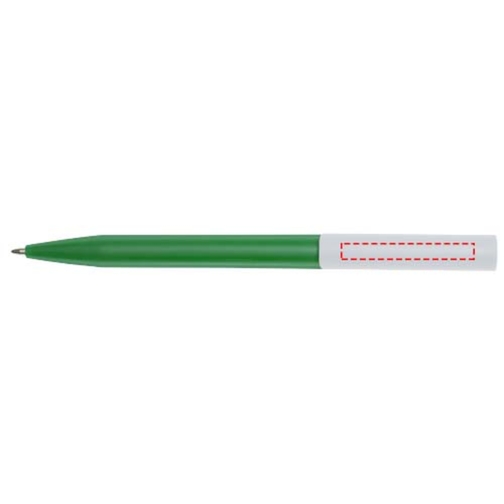 Unix Kugelschreiber Aus Recyceltem Kunststoff , grün, Recycelter ABS Kunststoff, 13,90cm (Länge), Bild 5