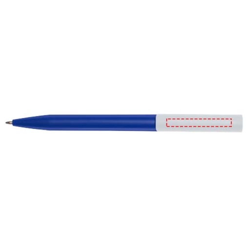 Unix Kugelschreiber Aus Recyceltem Kunststoff , royalblau, Recycelter ABS Kunststoff, 13,90cm (Länge), Bild 5