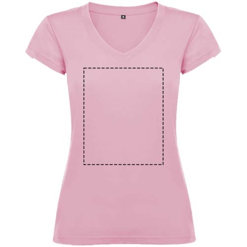 T-shirt a maniche corte con scollo a V da donna Victoria, Immagine 13