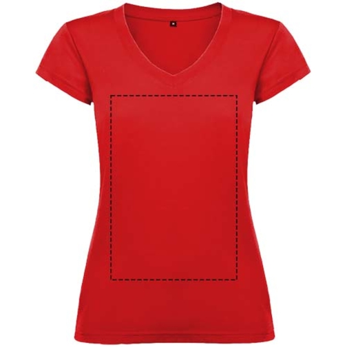 T-shirt a maniche corte con scollo a V da donna Victoria, Immagine 9